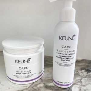 KEUNE Care Blonde Saviour Mask & Leave In Treatment Set